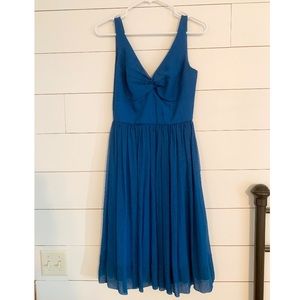 JCrew Twist front dress with pockets!